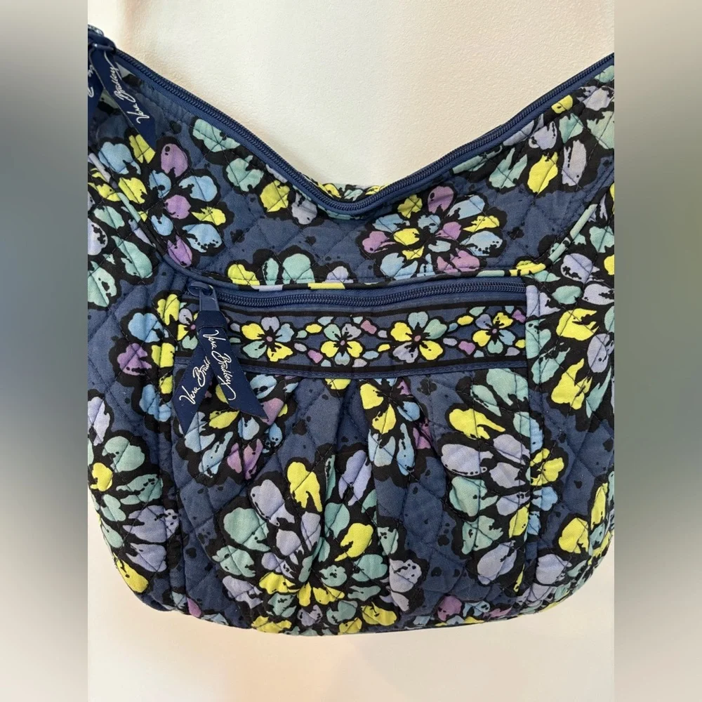 Vera Bradley Indigo Pop Crossbody Bag Retired Pattern
